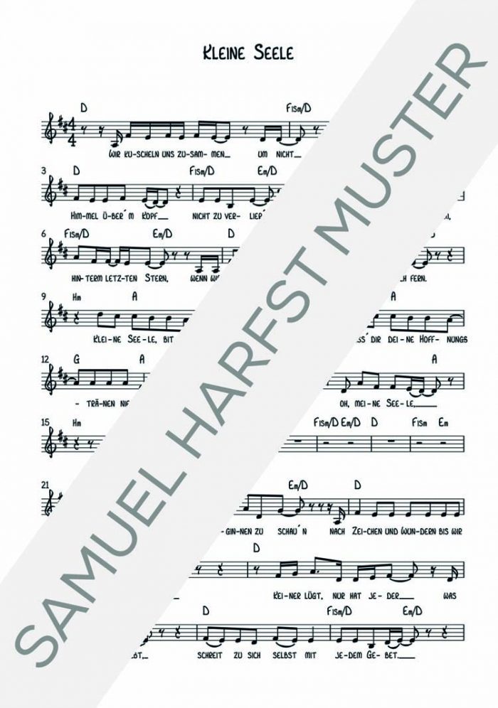 NOTEN | Kleine Seele