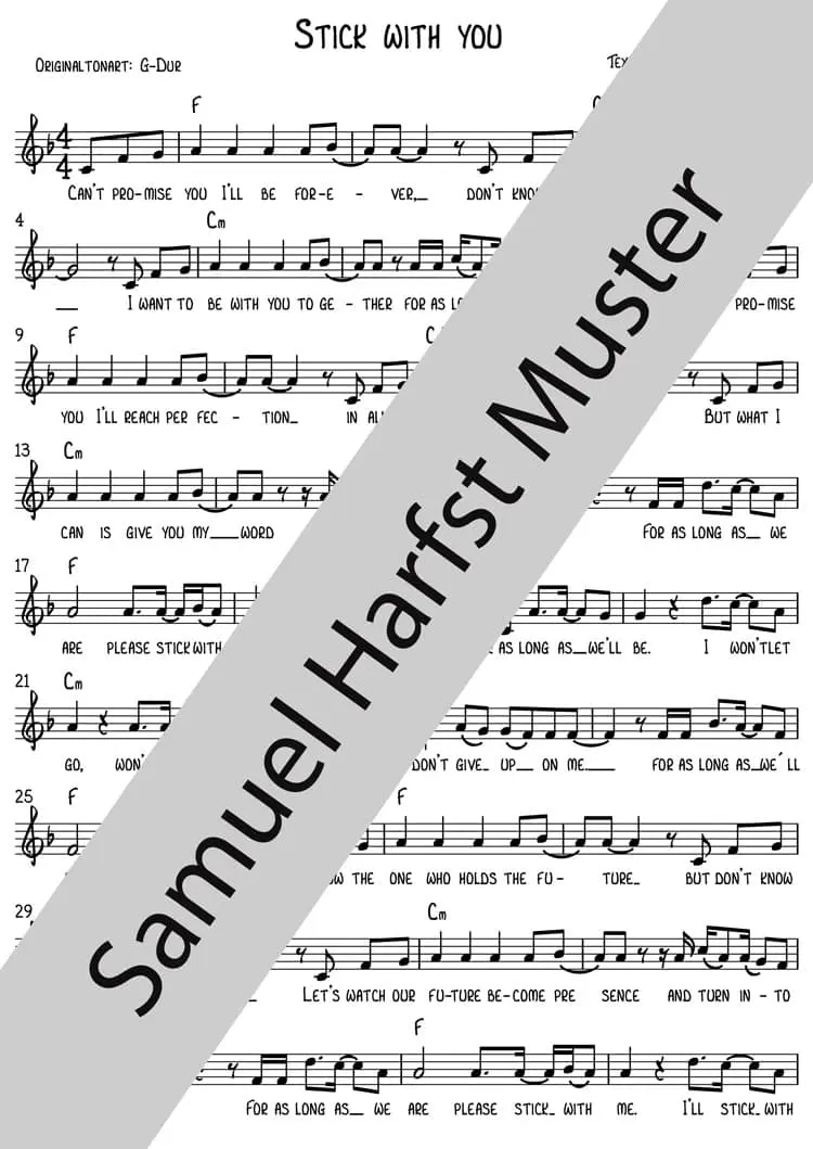 NOTEN | Stick with you