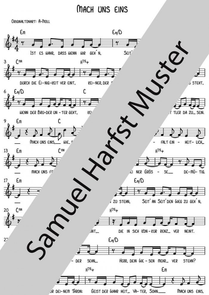 NOTEN | Mach uns eins