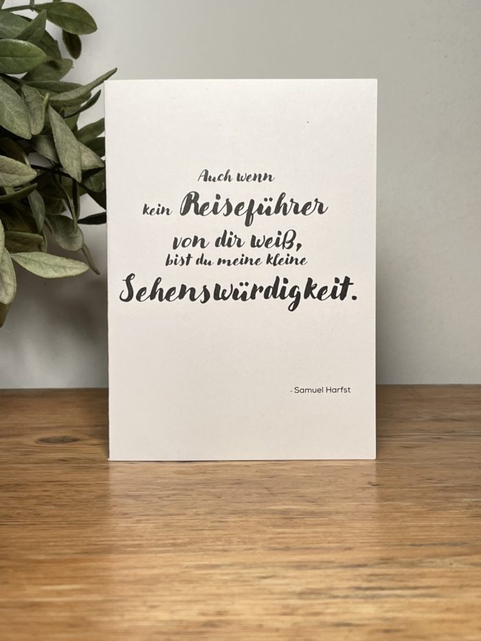 Grußkarte | "Sehenswürdigkeit" – Bild 2